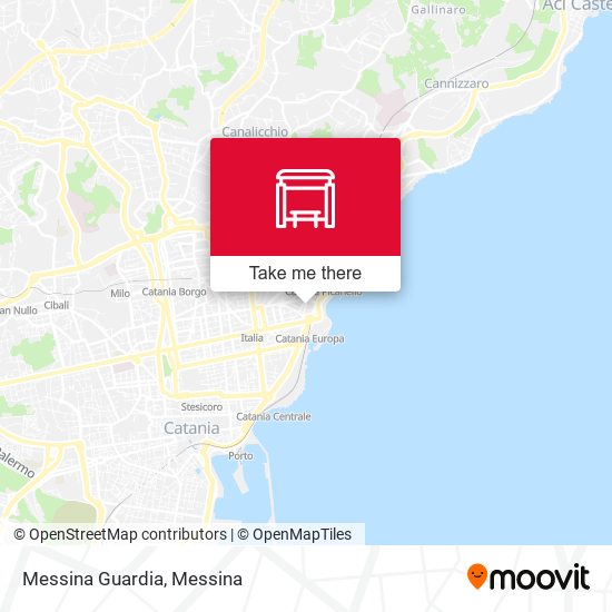 Messina Guardia map