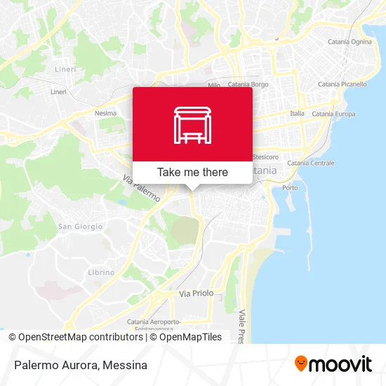 Palermo Aurora map