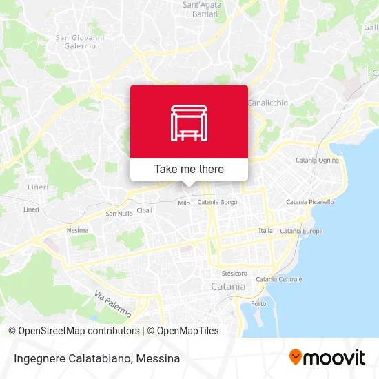 Engineer Calatabiano map