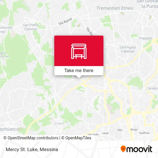 Mercy St. Luke map