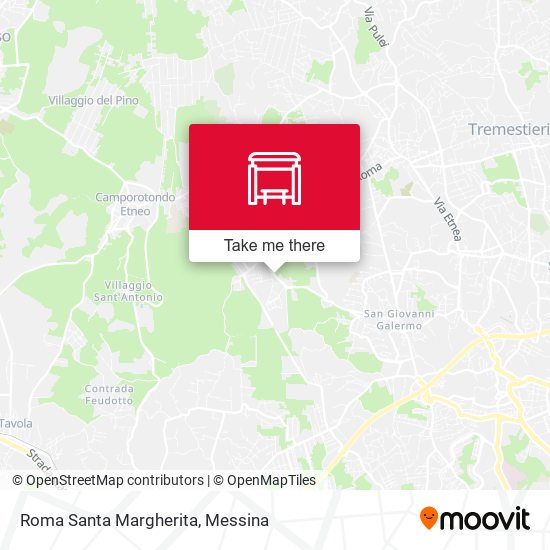 Roma Santa Margherita map