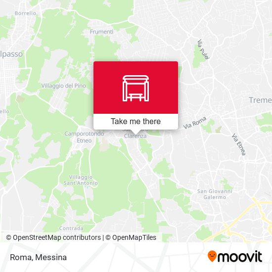 Roma map