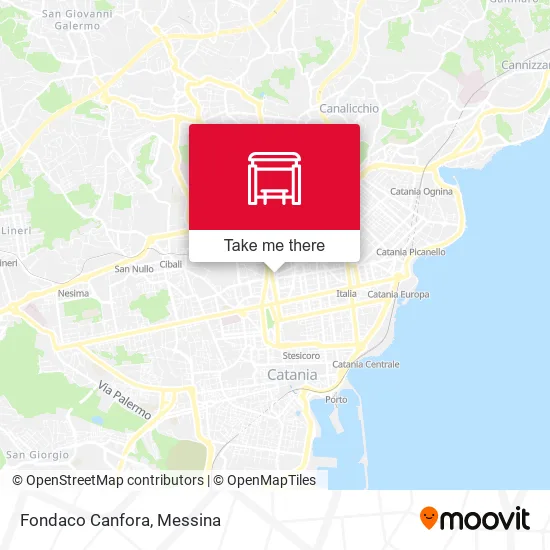 Fondaco Canfora map