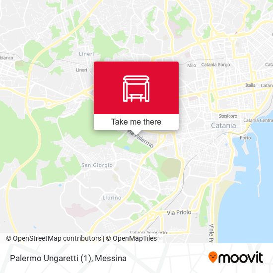 Palermo Ungaretti (1) map