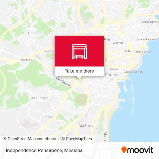 Independence Pensabene map