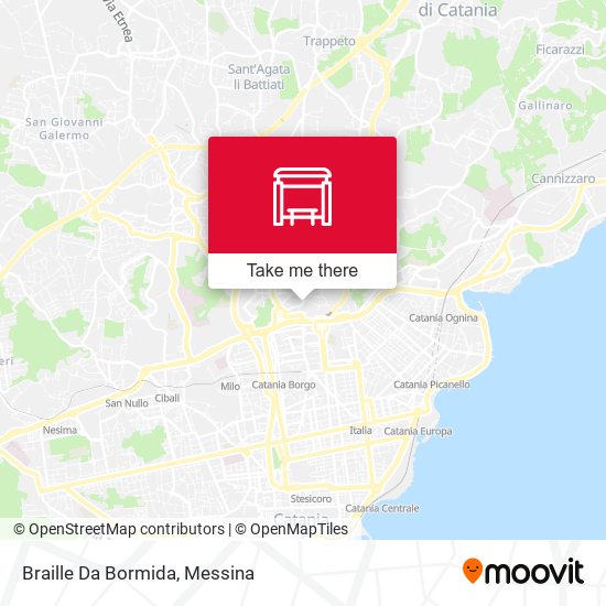 Braille Da Bormida map