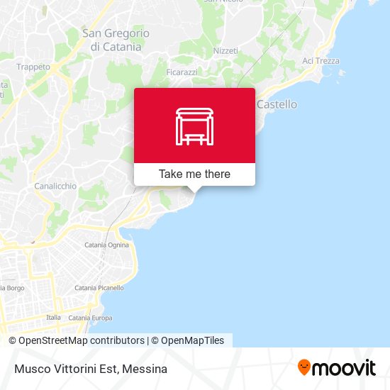 Musco Vittorini Est map