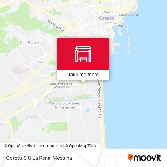 Goretti S.G.La Rena map