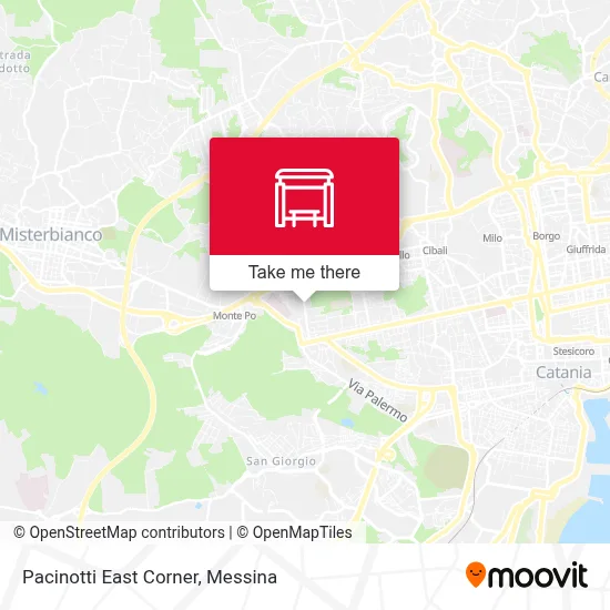 Pacinotti East Corner map