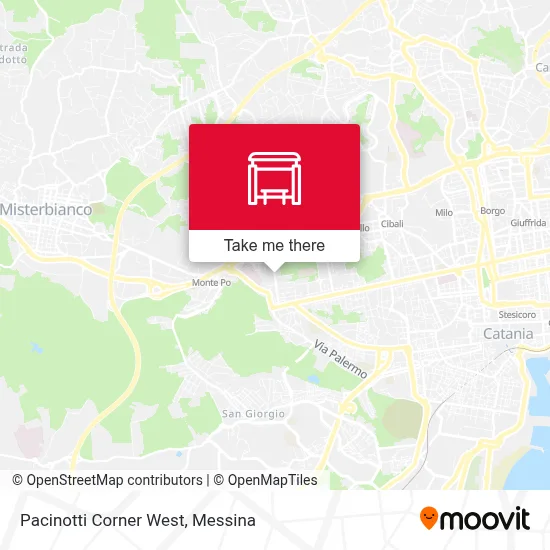 Pacinotti Corner West map