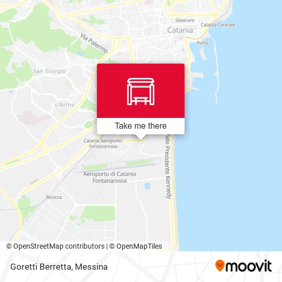 Goretti Berretta map