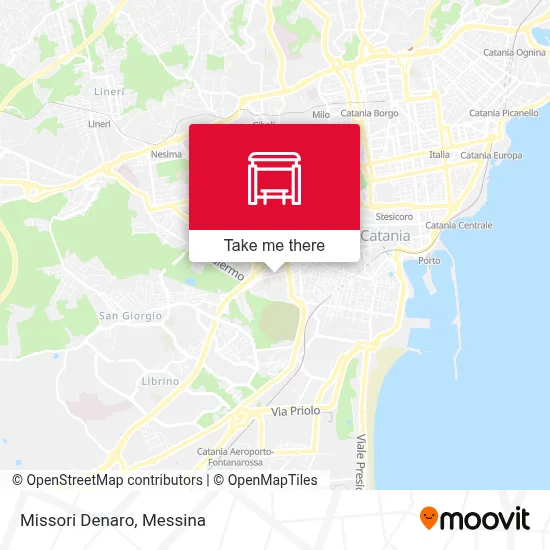 Missori Denaro map