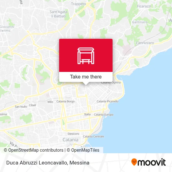 Duca Abruzzi Leoncavallo map