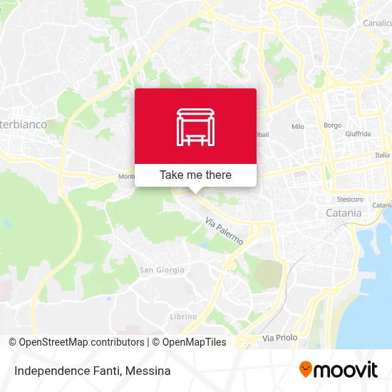 Independence Fanti map