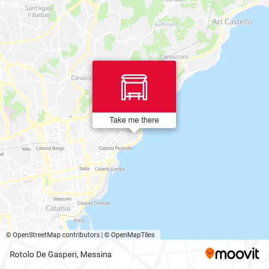 Rotolo De Gasperi map