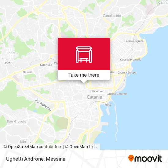 Ughetti Androne map