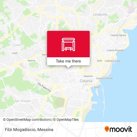Filzi Mogadiscio map