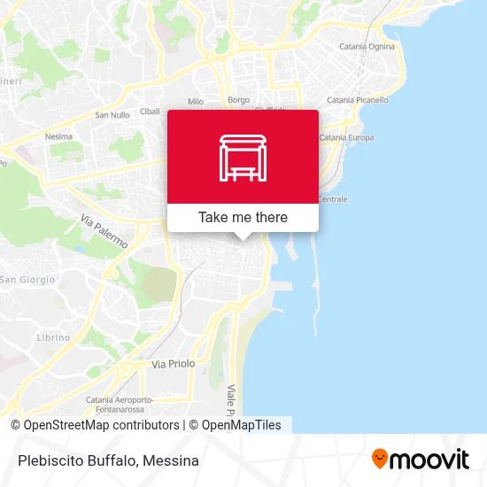 Plebiscito Buffalo map