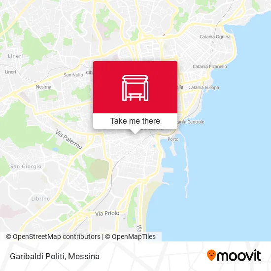 Garibaldi Politi map