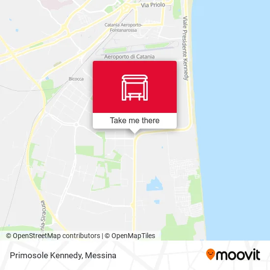 Primosole Kennedy map