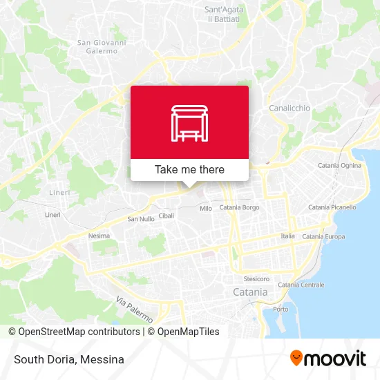 South Doria map