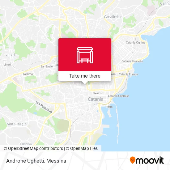 Androne Ughetti map