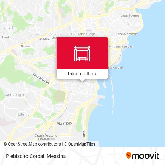 Plebiscito Cordai map