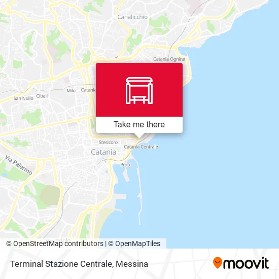 Terminal Stazione Centrale map