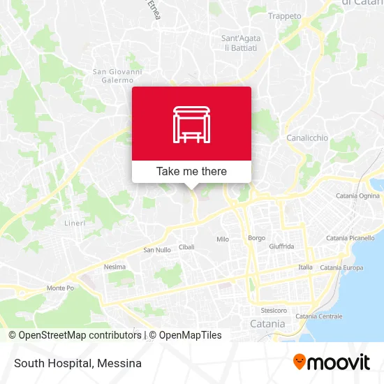 South Hospital map
