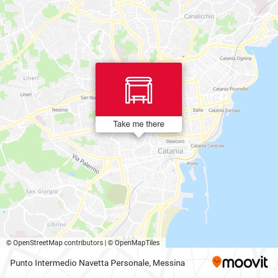 Punto Intermedio Navetta Personale map