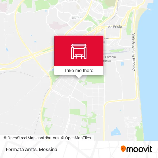 Fermata Amts map