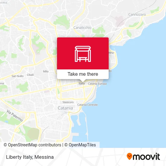 Liberty Italy map