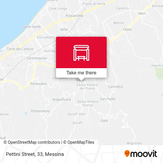 Pettini Street, 33 map