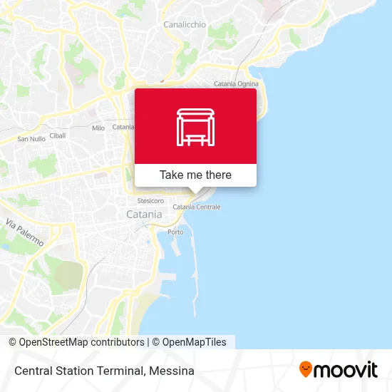 Central Station Terminal map