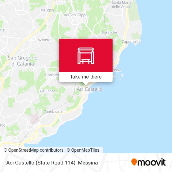 Aci Castello (State Road 114) map