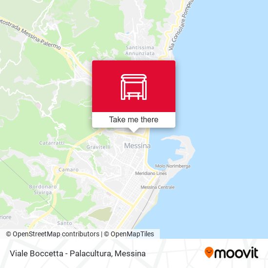 Viale Boccetta - Palacultura map