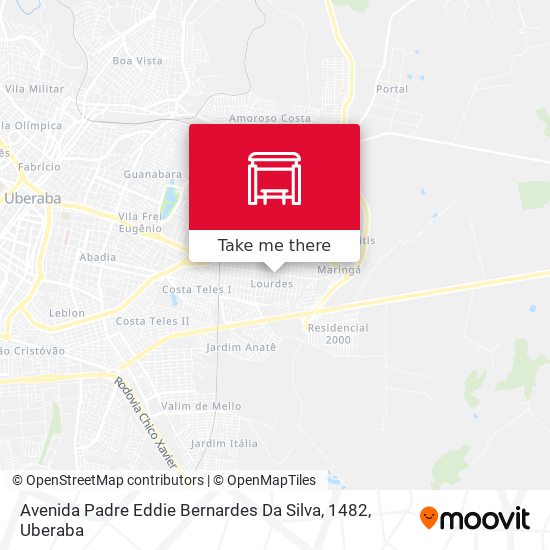Avenida Padre Eddie Bernardes Da Silva, 1482 map