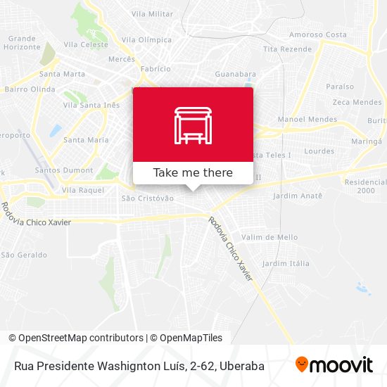 Rua Presidente Washignton Luís, 2-62 map