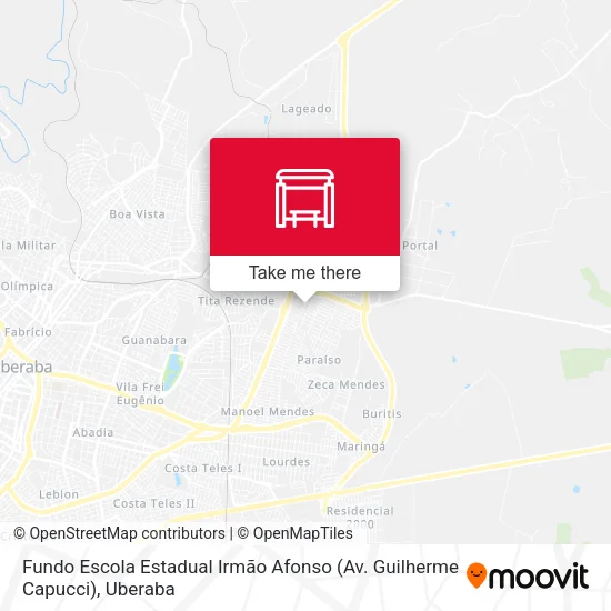 Fundo Escola Estadual Irmão Afonso (Av. Guilherme Capucci) map