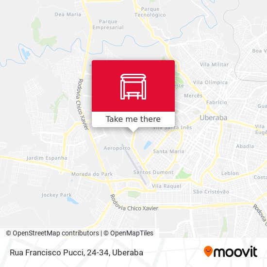 Mapa Rua Francisco Pucci, 24-34