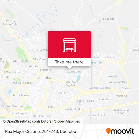 Rua Major Cesário, 201-243 map