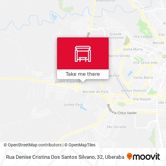 Rua Denise Cristina Dos Santos Silvano, 32 map