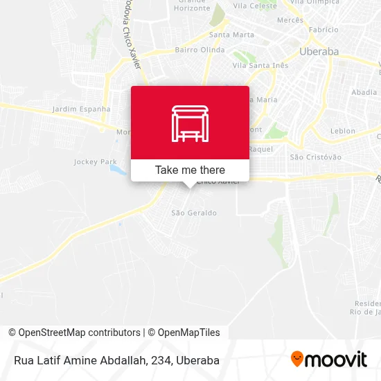 Rua Latif Amine Abdallah, 234 map