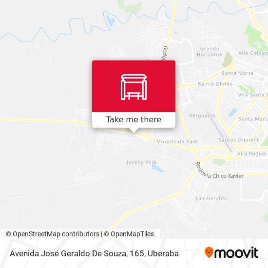 Avenida José Geraldo De Souza, 165 map