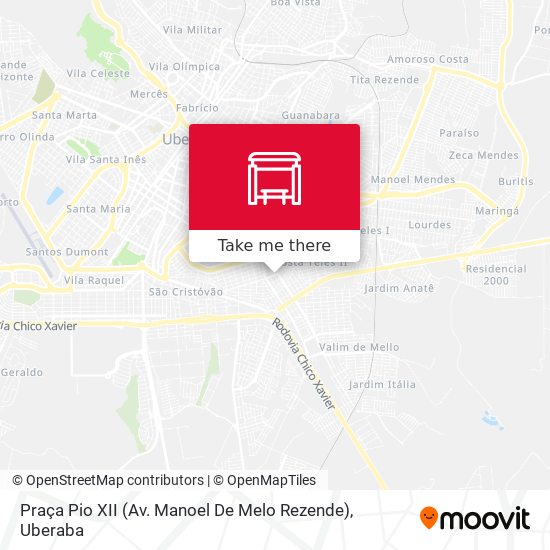 Praça Pio XII (Av. Manoel De Melo Rezende) map