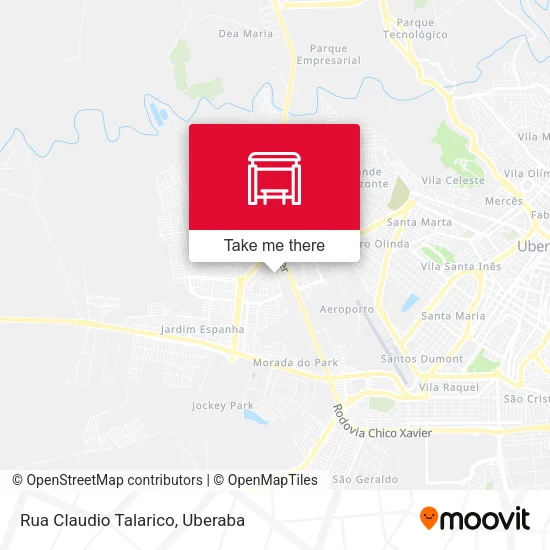 Rua Claudio Talarico map