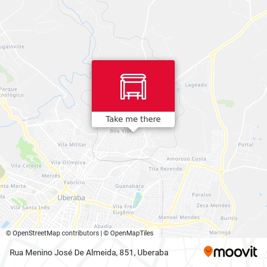 Rua Menino José De Almeida, 851 map