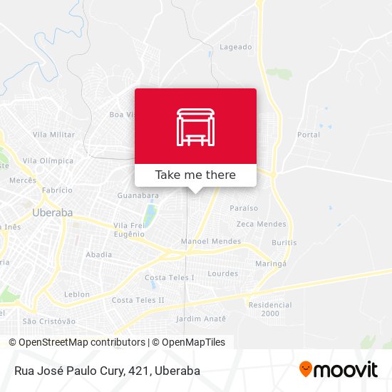 Rua José Paulo Cury, 421 map