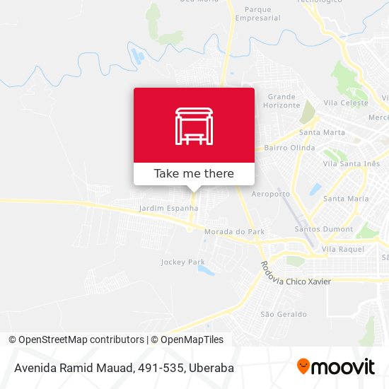Mapa Avenida Ramid Mauad, 491-535