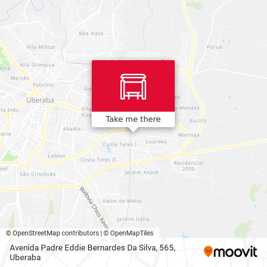 Avenida Padre Eddie Bernardes Da Silva, 565 map